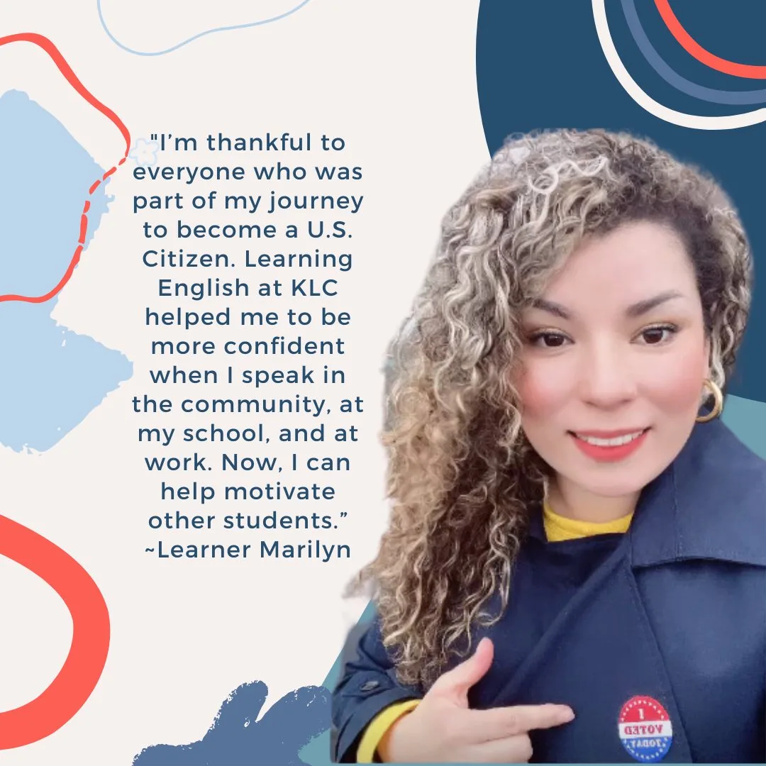 Learner Marilyn quote about Kenosha Literacy Council Learner Marilyn quote about Kenosha Literacy Council