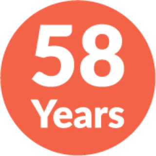 58 Years Graphic